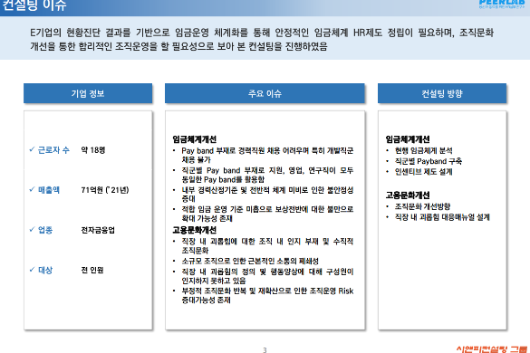 [일터혁신컨설팅]결제 플랫폼기업의 임금체계개선,고용문화개선 사례